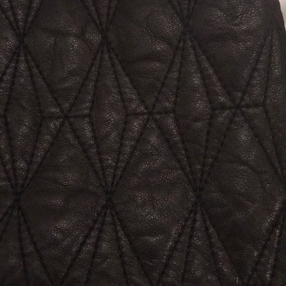 Leather min skirt - Picture 2 of 4